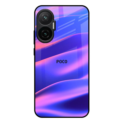 Colorful Dunes Poco F7 5G Glass Back Cover Online