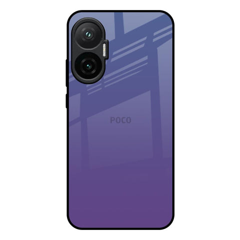 Indigo Pastel Poco F7 5G Glass Back Cover Online