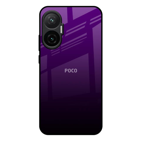 Harbor Royal Blue Poco F7 5G Glass Back Cover Online