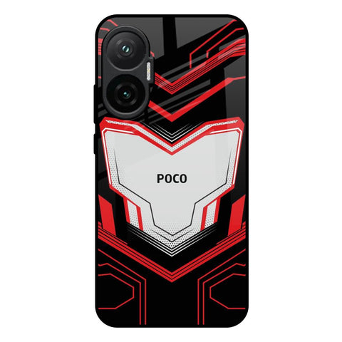 Quantum Suit Poco F7 5G Glass Back Cover Online