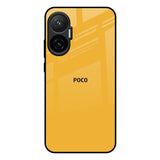 Fluorescent Yellow Poco F7 5G Glass Back Cover Online