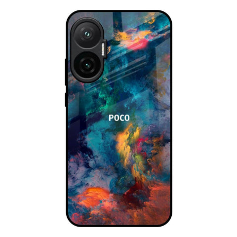 Colored Storm Poco F7 5G Glass Back Cover Online