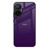 Dark Purple Poco F7 5G Glass Back Cover Online
