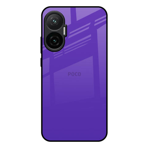 Amethyst Purple Poco F7 5G Glass Back Cover Online