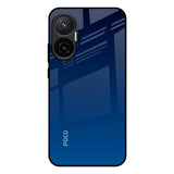 Very Blue Poco F7 5G Glass Back Cover Online