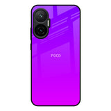 Purple Pink Poco F7 5G Glass Back Cover Online
