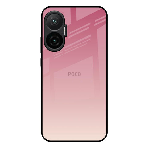 Blooming Pink Poco F7 5G Glass Back Cover Online