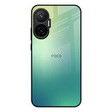 Dusty Green Poco F7 5G Glass Back Cover Online