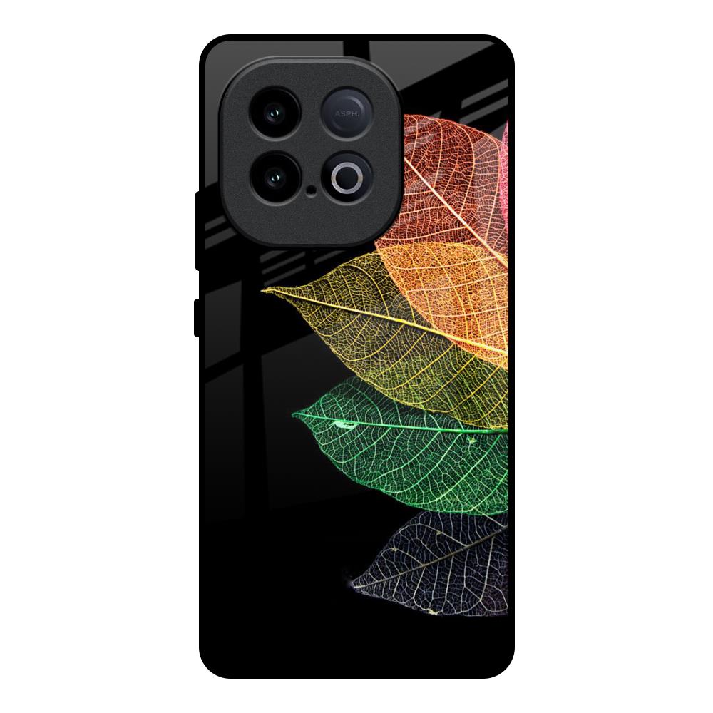 Colorful Leaves iQOO Neo 10 5G Glass Back Cover Online