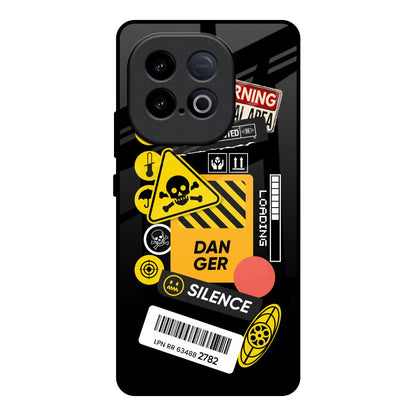 Danger Signs iQOO Neo 10 5G Glass Back Cover Online