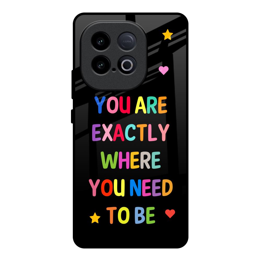 Magical Words iQOO Neo 10 5G Glass Back Cover Online
