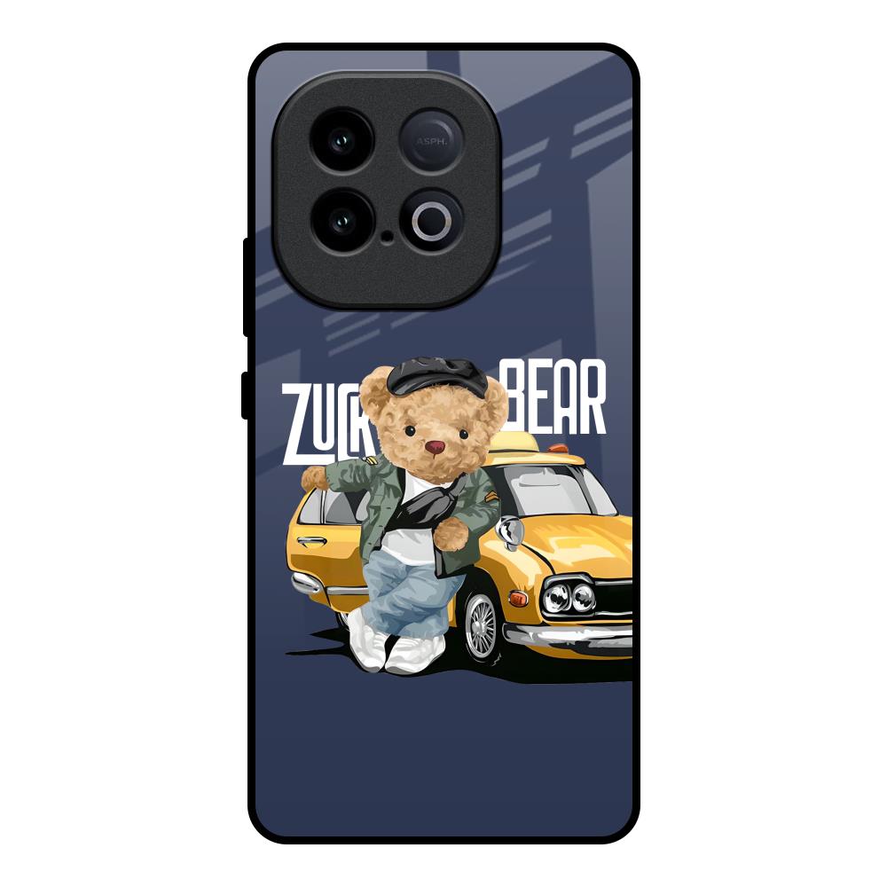 Adventurous Bear iQOO Neo 10 5G Glass Back Cover Online