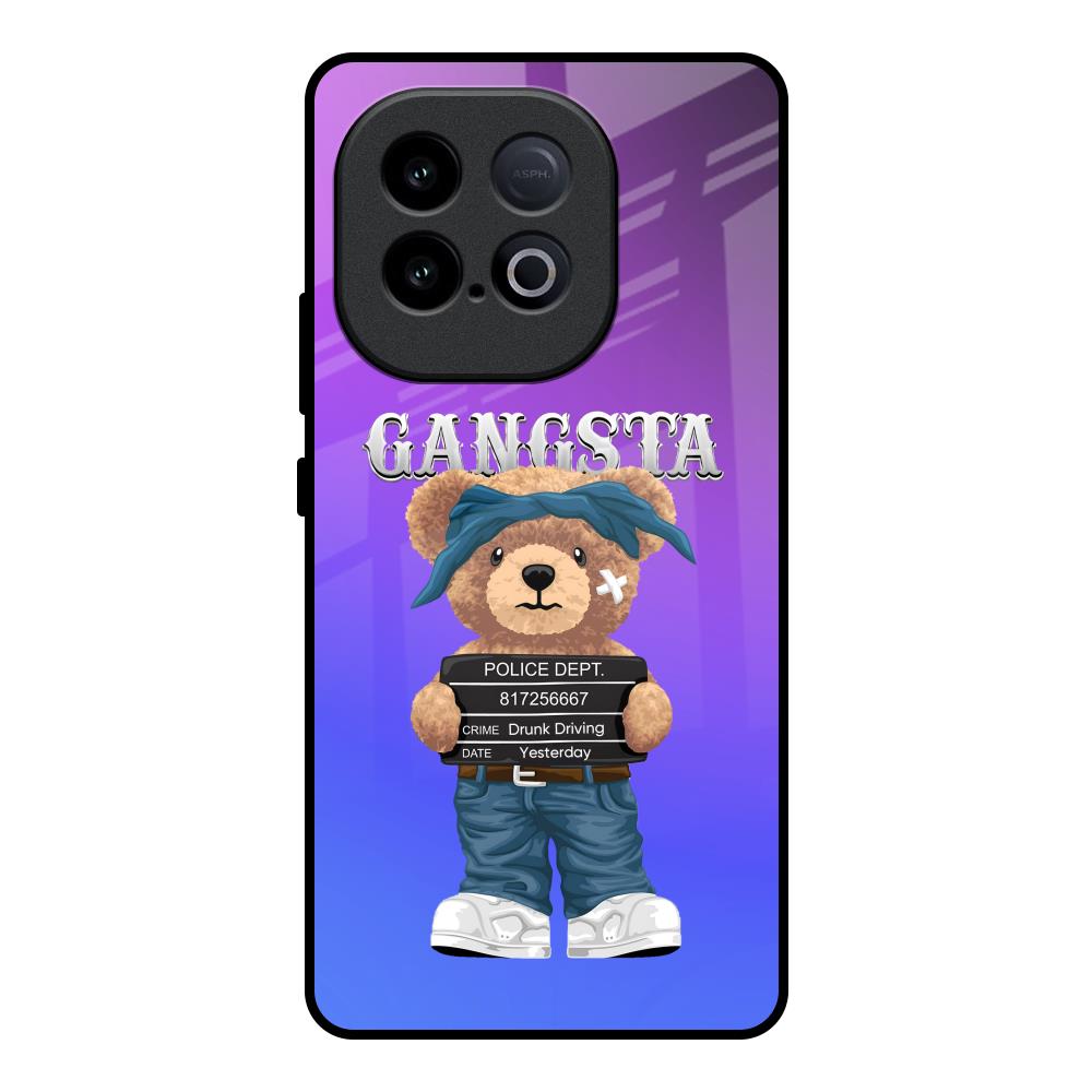 Gangsta Bear iQOO Neo 10 5G Glass Back Cover Online