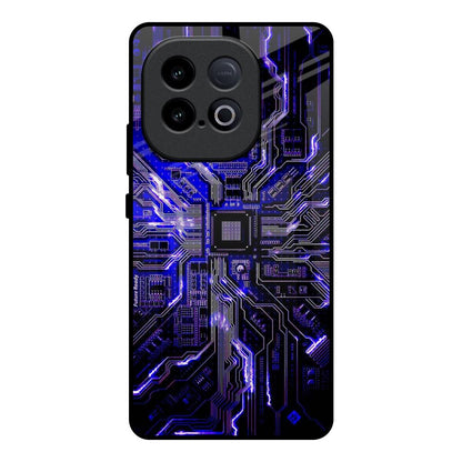 Techno Color Pattern iQOO Neo 10 5G Glass Back Cover Online