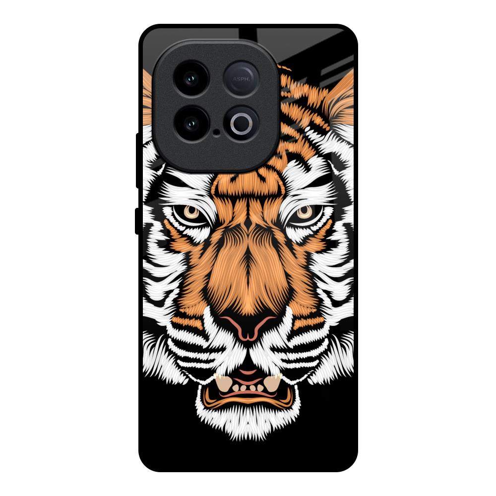 Angry Tiger iQOO Neo 10 5G Glass Back Cover Online