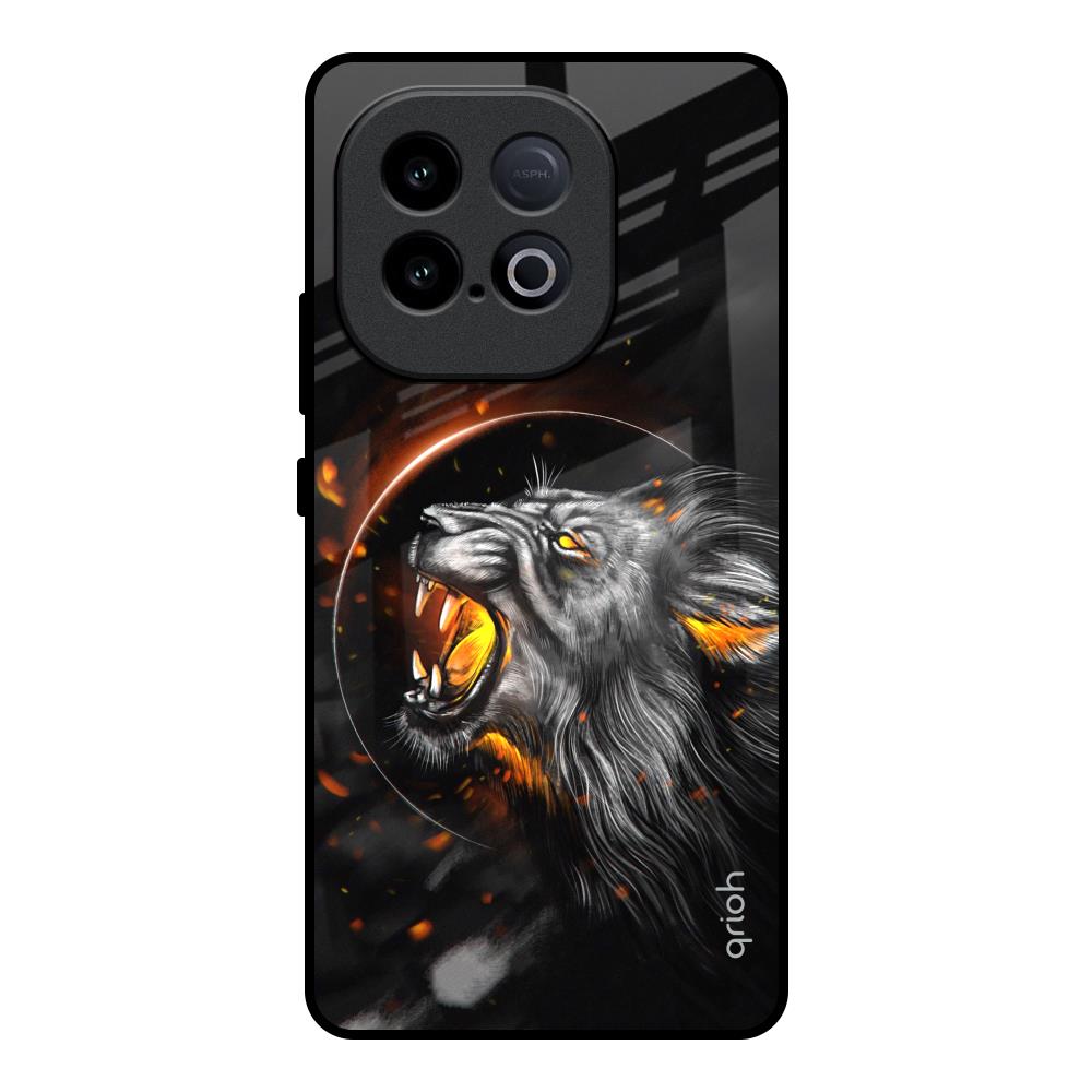 Aggressive Lion iQOO Neo 10 5G Glass Back Cover Online