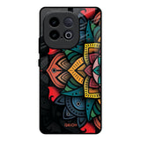 Retro Gorgeous Flower iQOO Neo 10 5G Glass Back Cover Online