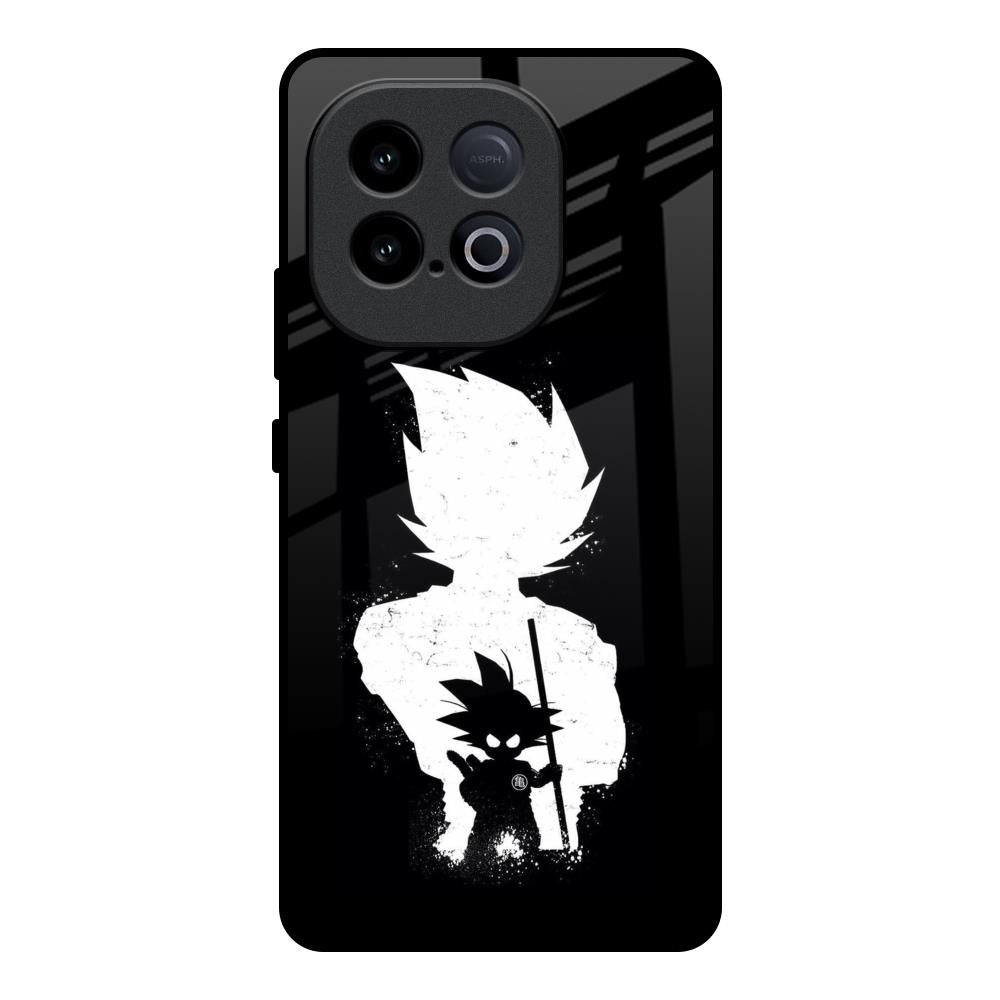 Monochrome Goku iQOO Neo 10 5G Glass Back Cover Online