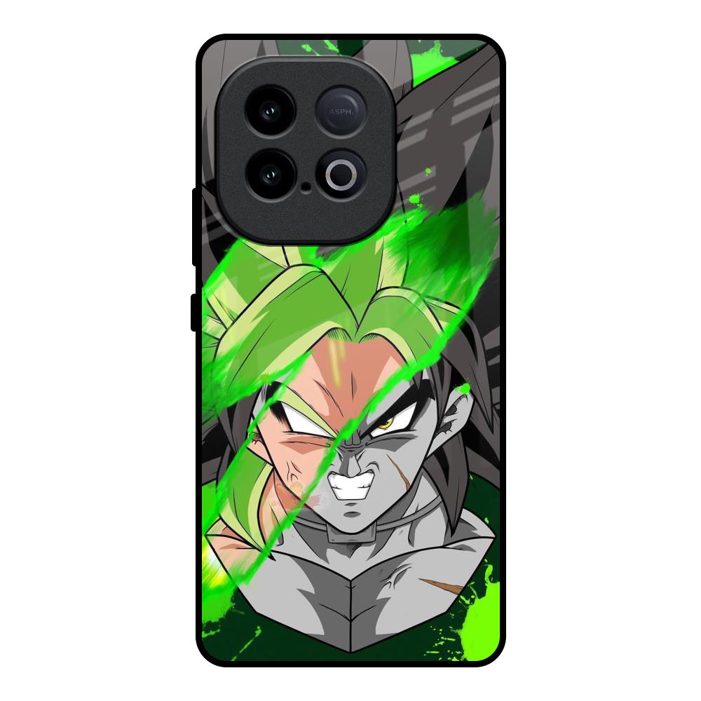 Anime Green Splash iQOO Neo 10 5G Glass Back Cover Online