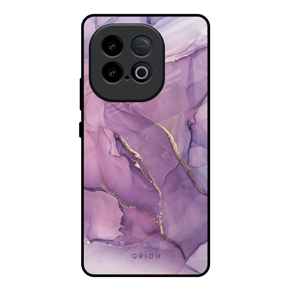 Purple Gold Marble iQOO Neo 10 5G Glass Back Cover Online