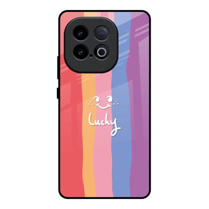 Lucky Abstract iQOO Neo 10 5G Glass Back Cover Online