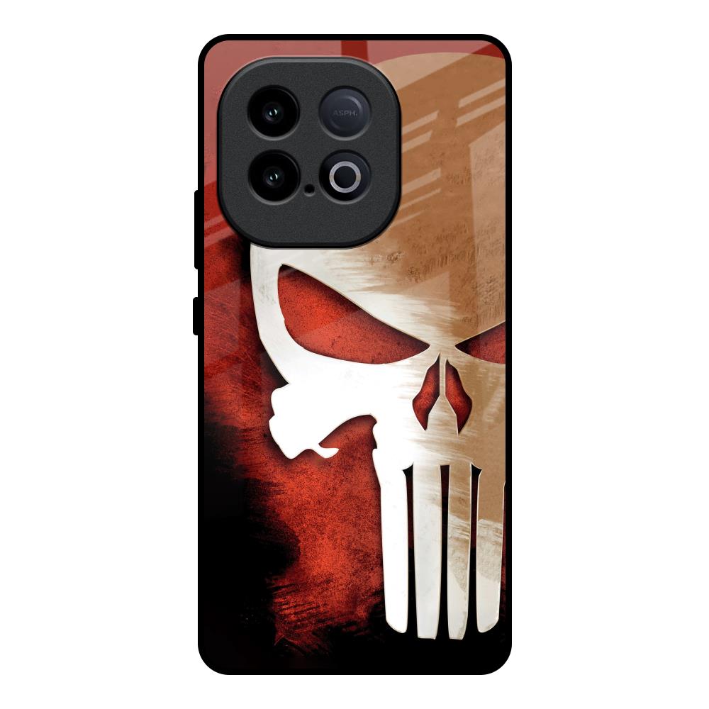 Red Skull iQOO Neo 10 5G Glass Back Cover Online