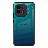 Green Triangle Pattern iQOO Neo 10 5G Glass Back Cover Online