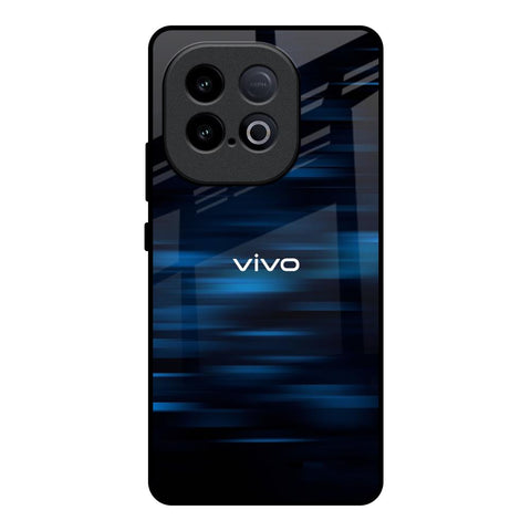 Blue Rough Abstract iQOO Neo 10 5G Glass Back Cover Online