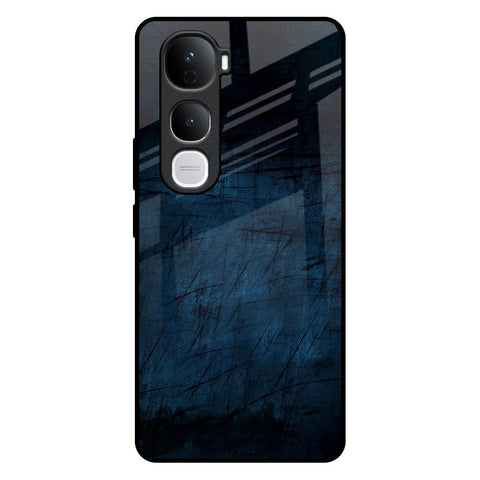 Dark Blue Grunge Vivo Y400 Pro 5G Glass Back Cover Online