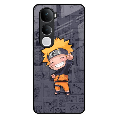 Orange Chubby Vivo Y400 Pro 5G Glass Back Cover Online