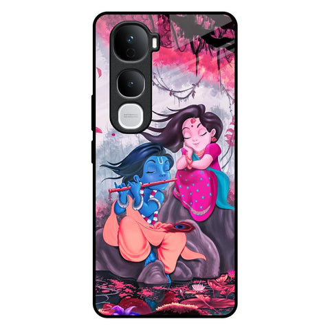 Radha Krishna Art Vivo Y400 Pro 5G Glass Back Cover Online