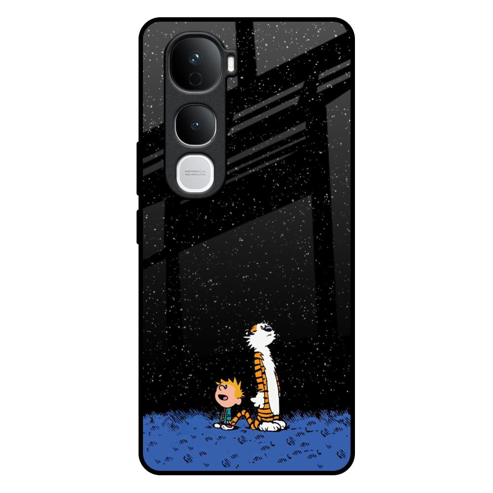 Night Sky Star Vivo Y400 Pro 5G Glass Back Cover Online