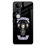 Touch Me & You Die Vivo Y400 Pro 5G Glass Back Cover Online