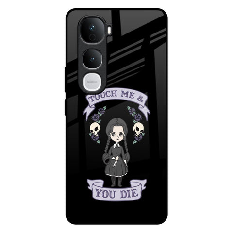 Touch Me & You Die Vivo Y400 Pro 5G Glass Back Cover Online