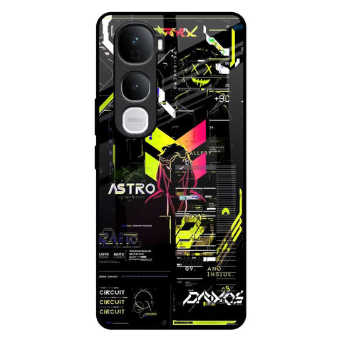 Astro Glitch Vivo Y400 Pro 5G Glass Back Cover Online