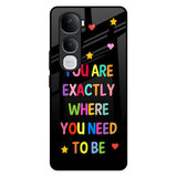 Magical Words Vivo Y400 Pro 5G Glass Back Cover Online