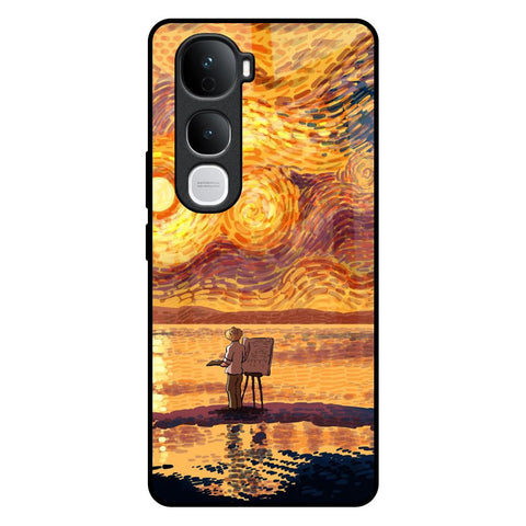 Sunset Vincent Vivo Y400 Pro 5G Glass Back Cover Online