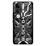 Monochrome Magic Vivo Y400 Pro 5G Glass Back Cover Online