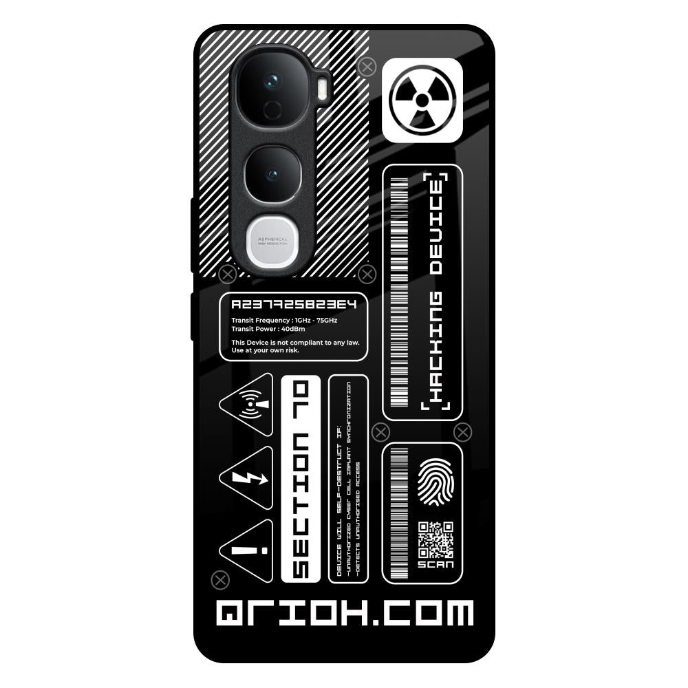 Futuristic Art Vivo Y400 Pro 5G Glass Back Cover Online