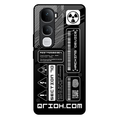 Futuristic Art Vivo Y400 Pro 5G Glass Back Cover Online