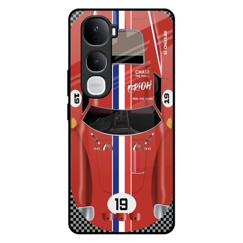 Racing Vintage Vivo Y400 Pro 5G Glass Back Cover Online