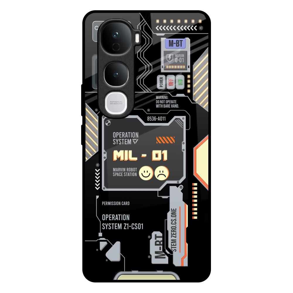 Exposed Parts Vivo Y400 Pro 5G Glass Back Cover Online