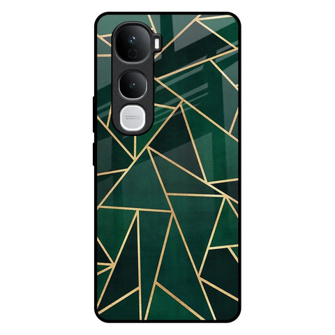 Abstract Green Vivo Y400 Pro 5G Glass Back Cover Online