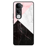 Marble Collage Art Vivo Y400 Pro 5G Glass Back Cover Online