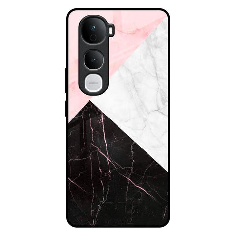 Marble Collage Art Vivo Y400 Pro 5G Glass Back Cover Online