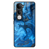 Gold Sprinkle Vivo Y400 Pro 5G Glass Back Cover Online