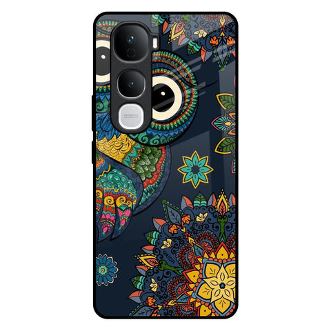 Owl Art Vivo Y400 Pro 5G Glass Back Cover Online