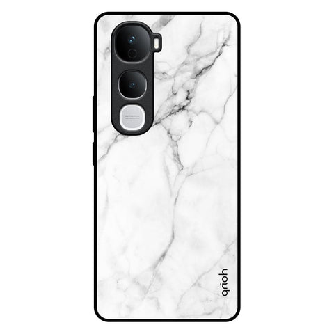 Modern White Marble Vivo Y400 Pro 5G Glass Back Cover Online