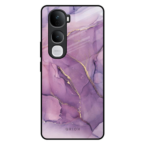 Purple Gold Marble Vivo Y400 Pro 5G Glass Back Cover Online