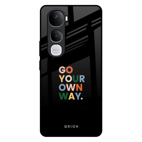 Go Your Own Way Vivo Y400 Pro 5G Glass Back Cover Online